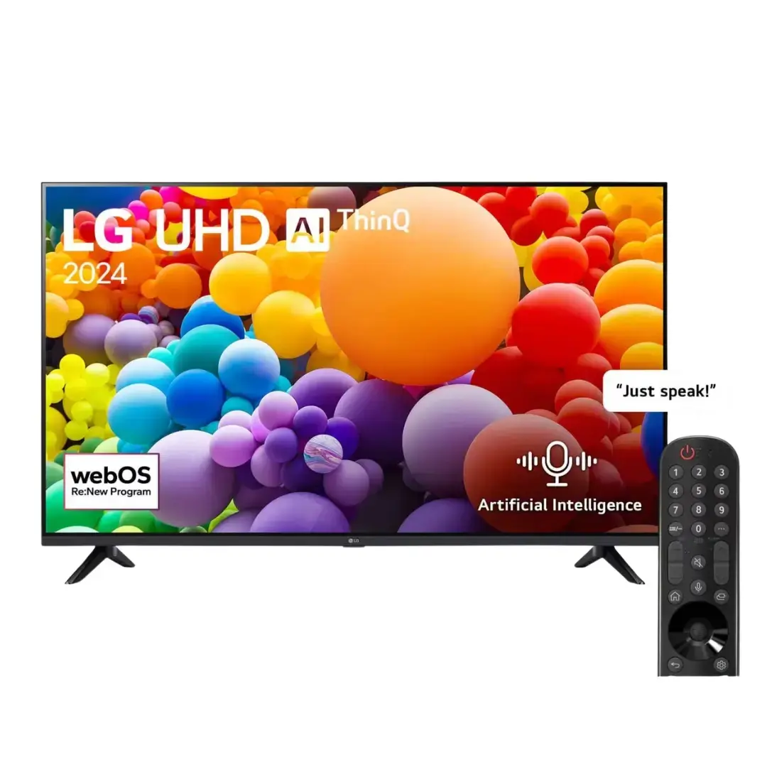 LG TV UHD 55 Inch UA73 Smart TV AI Magic remote HDR10 webOS24
