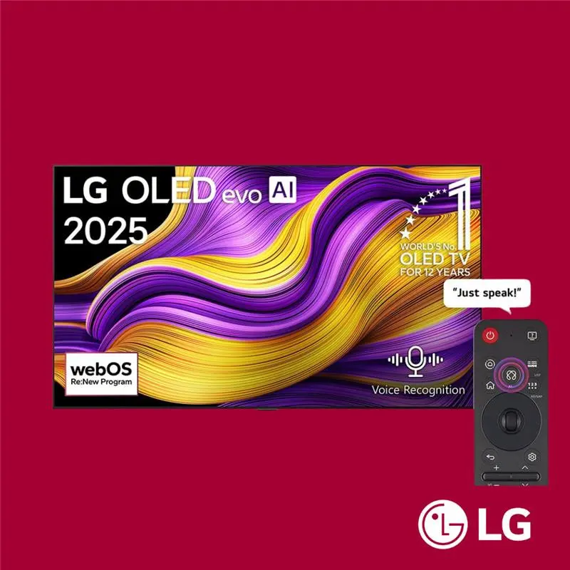 LG TV OLED 83 Inch G5 4K Smart TV AI Magic Remote webOS25