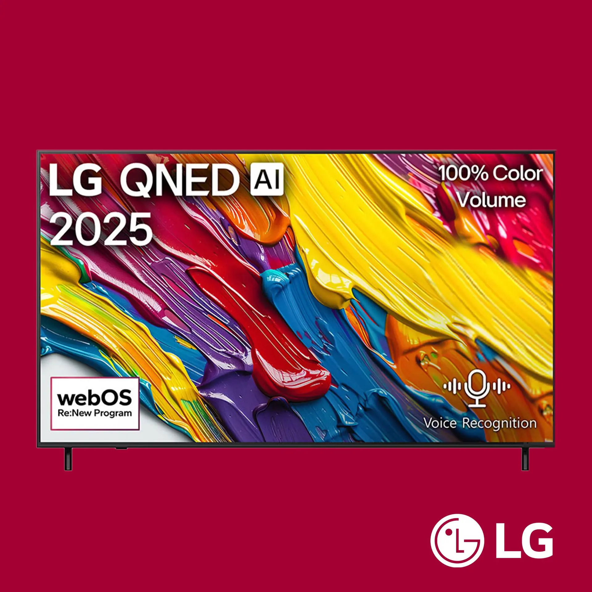 LG TV QNED 86 Inch QNED82A6A 4K Smart TV AI Magic Remote webOS25