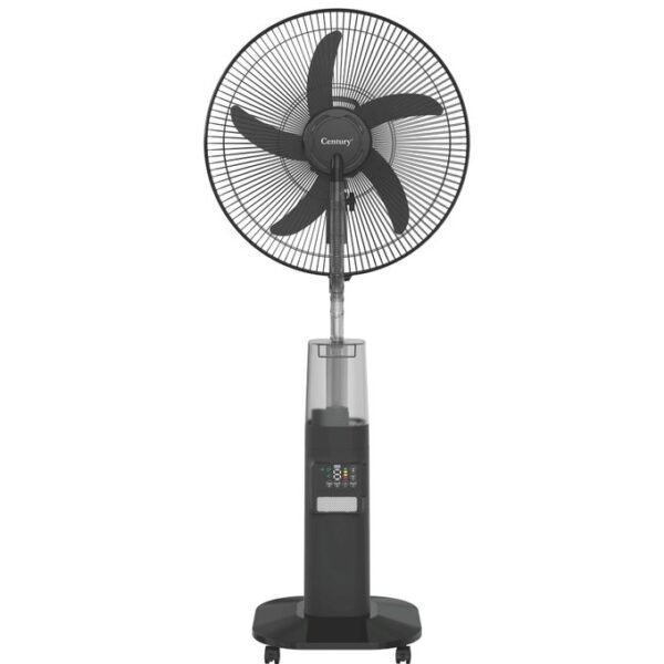 Century FRC-45-K 18-Inch Rechargeable Mist Fan – 5 Blades & LED