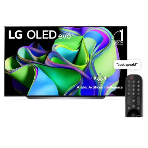 LG TV OLED 83 Inch C3 4K Smart TV AI ThinQ Magic Remote WebOS 